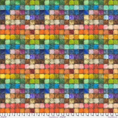Patchwork Baumwolle - Tim Holtz - Colorblock - Multi - Tiled
